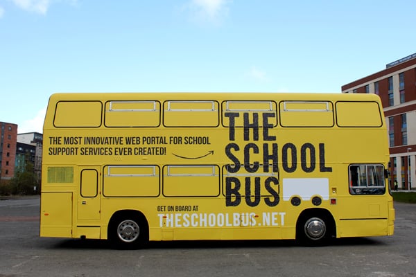 school bus tour bus