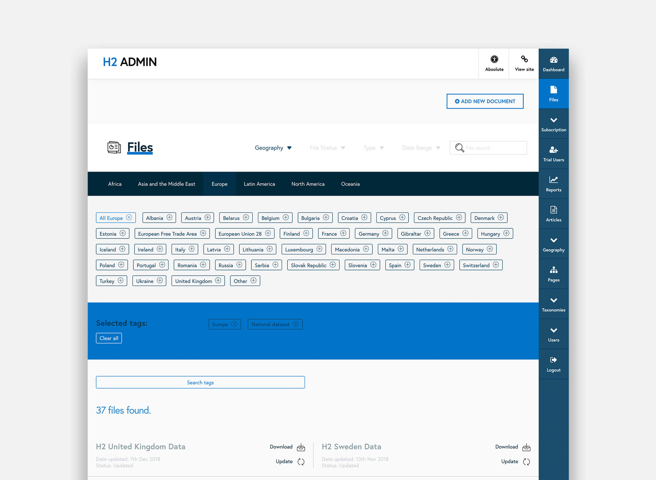 Absolute Control Spotlight - H2 File Management