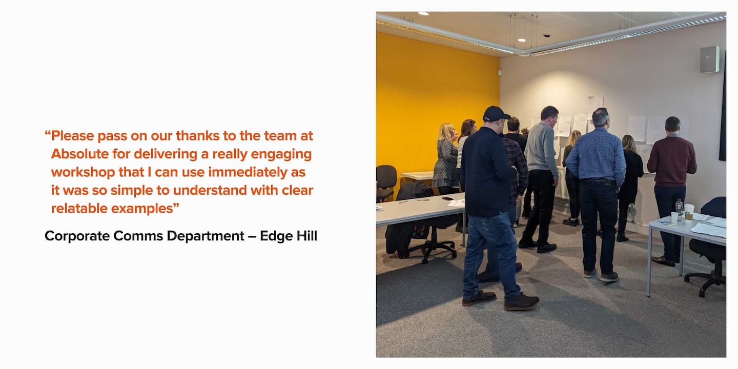 Feedback from Edge Hill