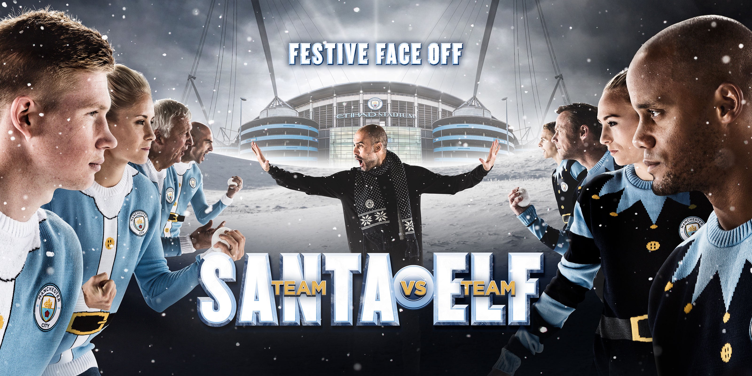 Absolute Manchester City FC Case Study Team Santa vs Team Elf